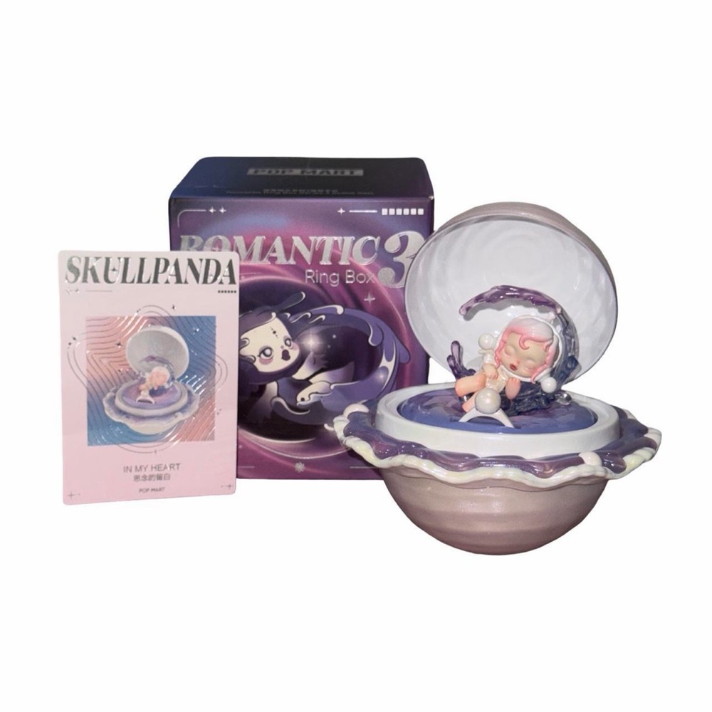 POP MART • Romantic Ring Box Series 3 SECRET Skullpanda In My Heart NEW
